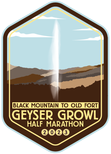 Geyser Growl Half Marathon Logo