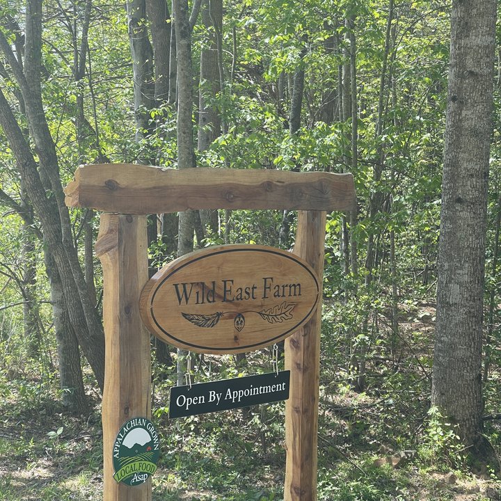 Wild East Farm Sign