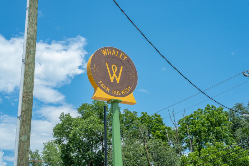 Whaley Farm Brewery Sign