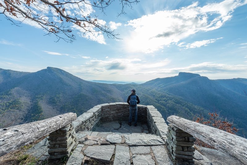 Wisemans View in Linville Gorge