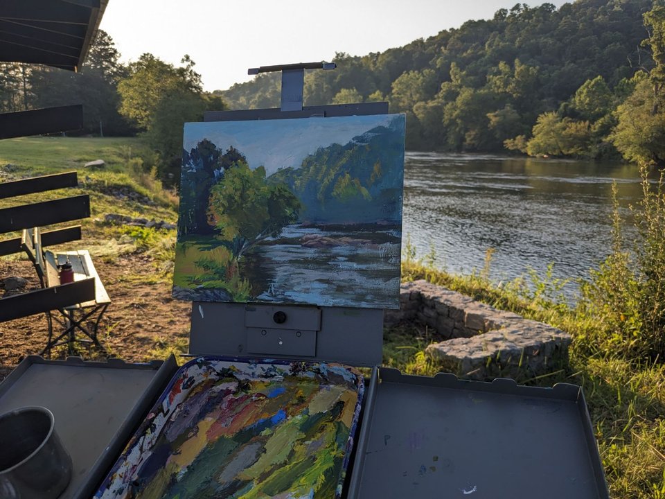 Oleniacz - painting outdoors.jpg