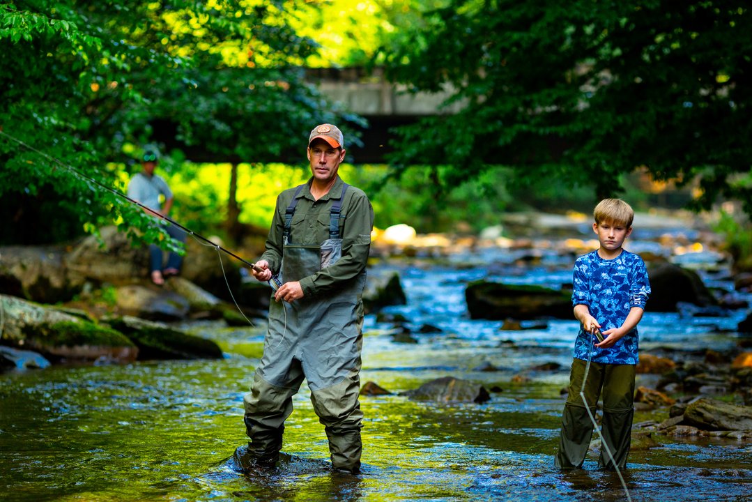 Old Fort Trout Fishing Family.jpg