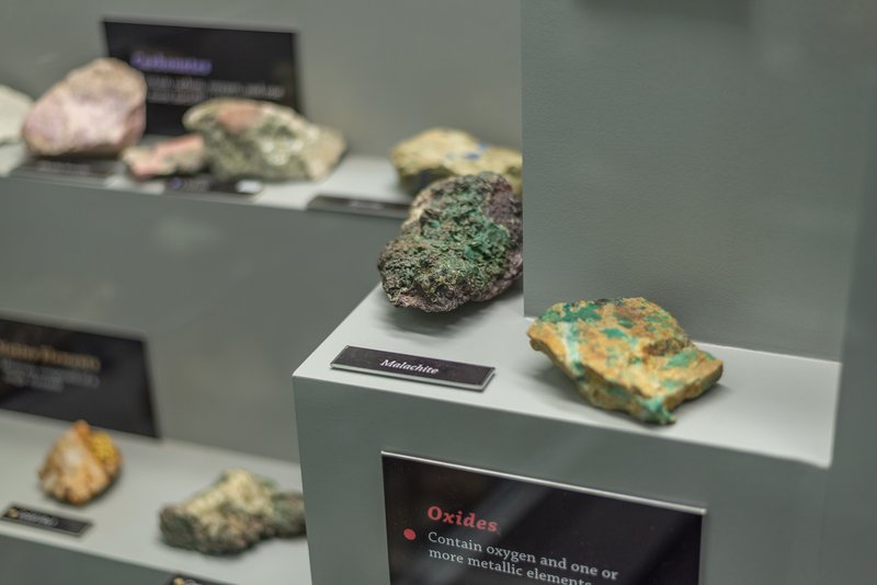 NC Mineral Museum display