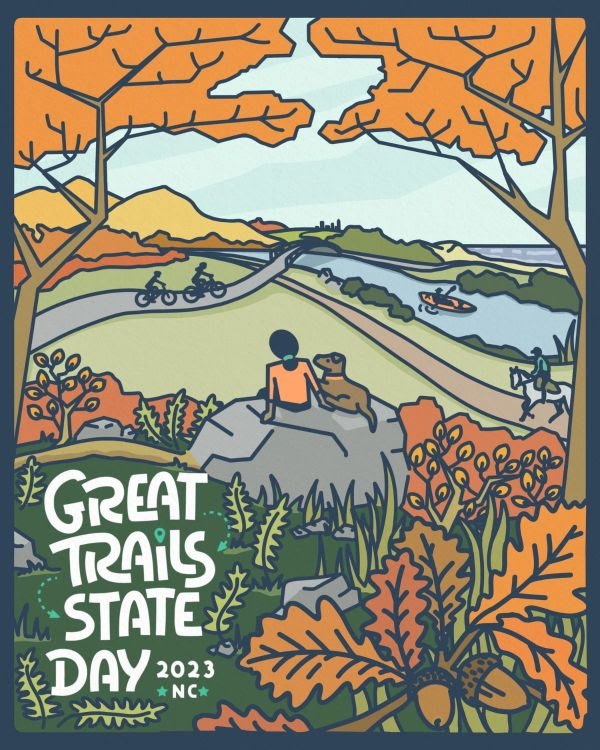 Official Great Trails State Day Poster